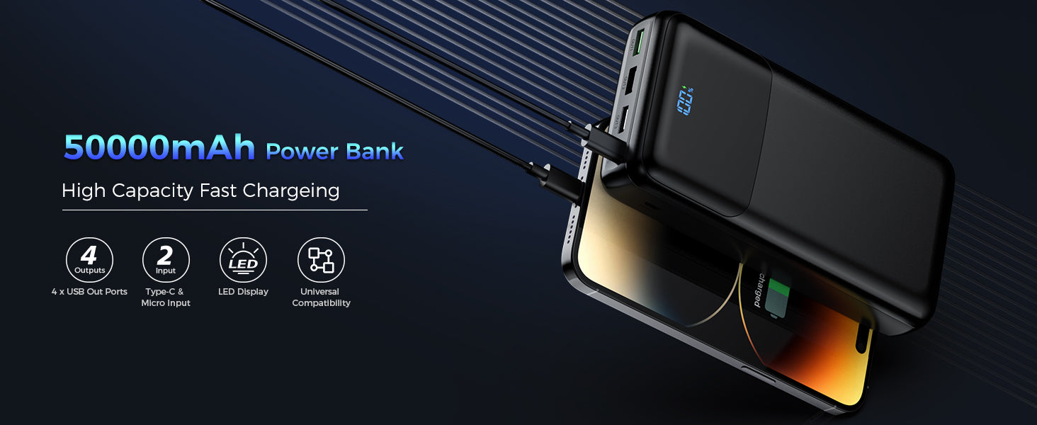 TILNCE 50,000mAh detail